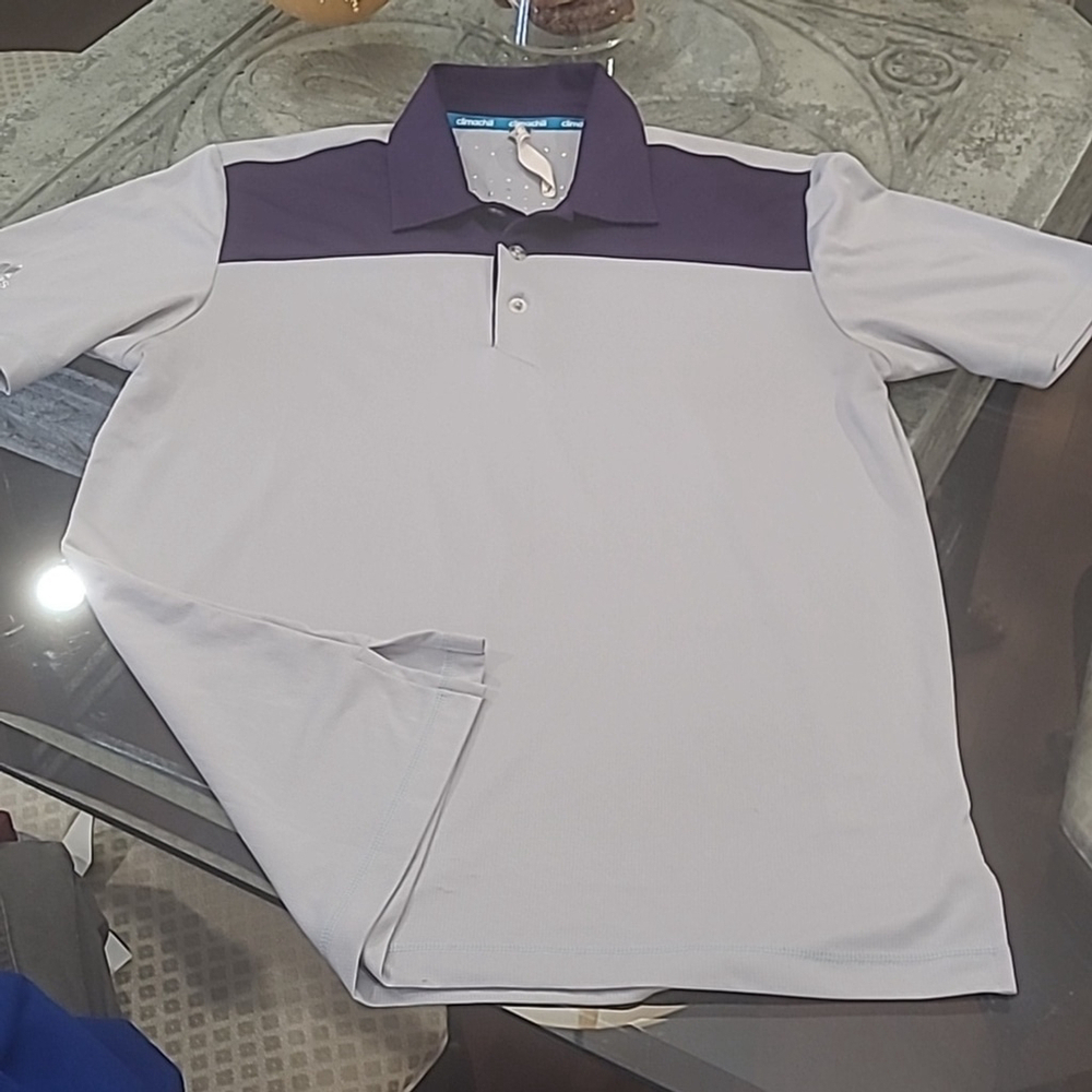 ADIDAS CLIMACHILL MEN'S POLO GOLF SHIRT SMALL